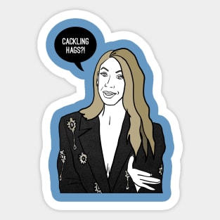 Cackling Hags Sticker